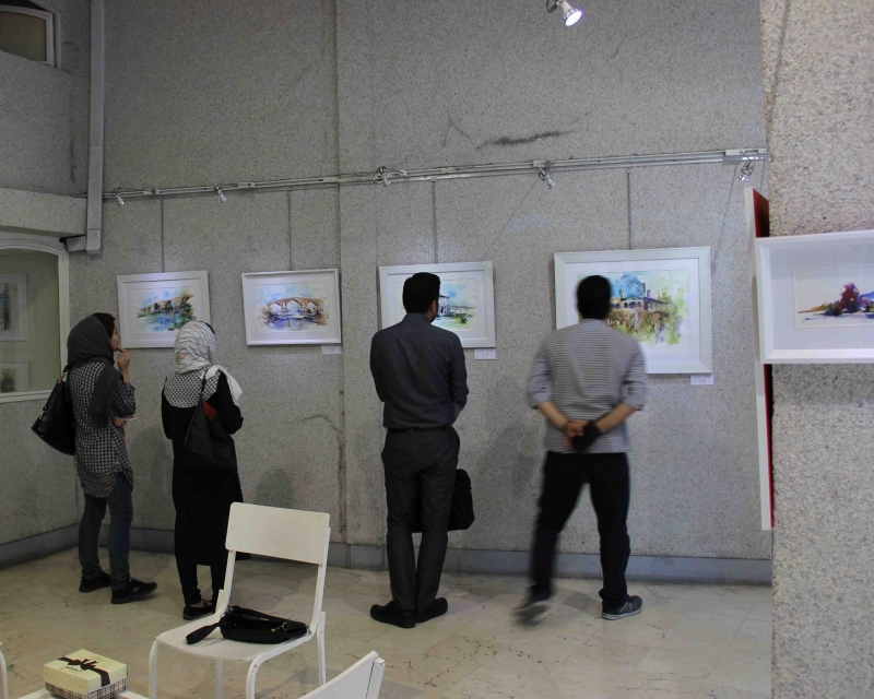 نمایشگاه خردادماه 95نگارخانه کمال الدین بهزاد