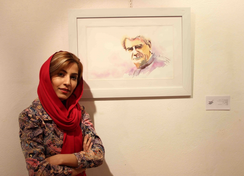 نمایشگاه آبرنگ در نگارخانه هنر ایران سال 95